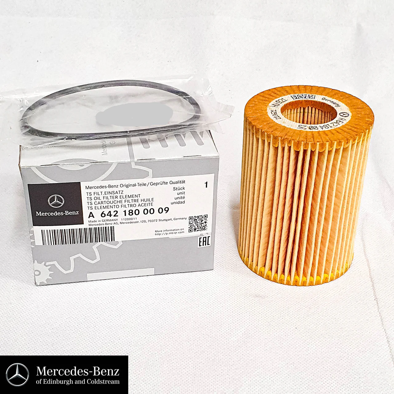 Genuine Mercedes-Benz Diesel V6 OM642 Engine Oil, Oil Filter, Sump Plug Washer - Service Kit - Image 4