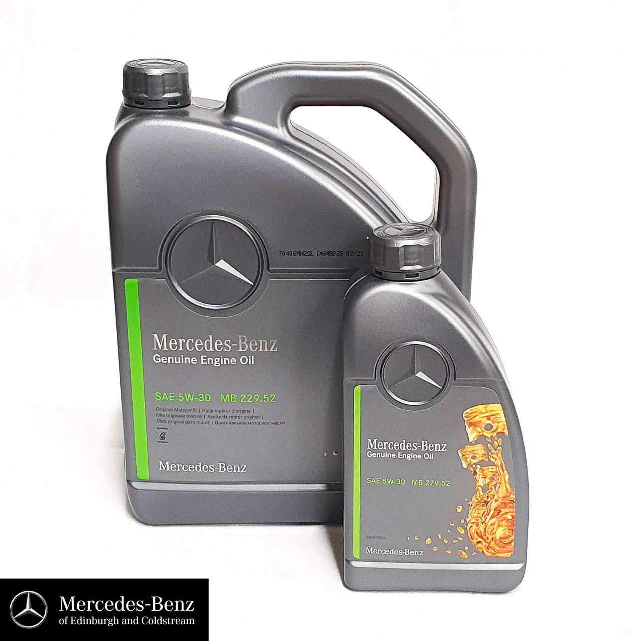 Genuine Mercedes-Benz Engine Oil 229.52 SAE 5w-30 For Petrol & Diesel Engines - Image 3