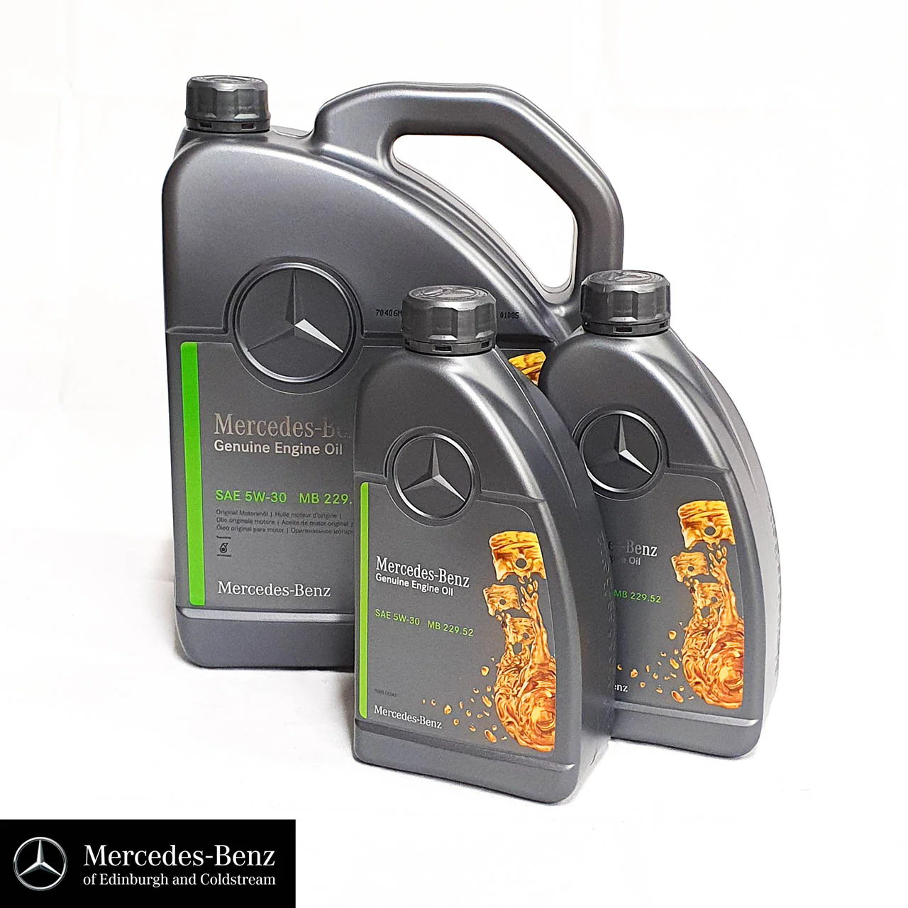 Genuine Mercedes-Benz Engine Oil 229.52 SAE 5w-30 For Petrol & Diesel Engines - Image 4