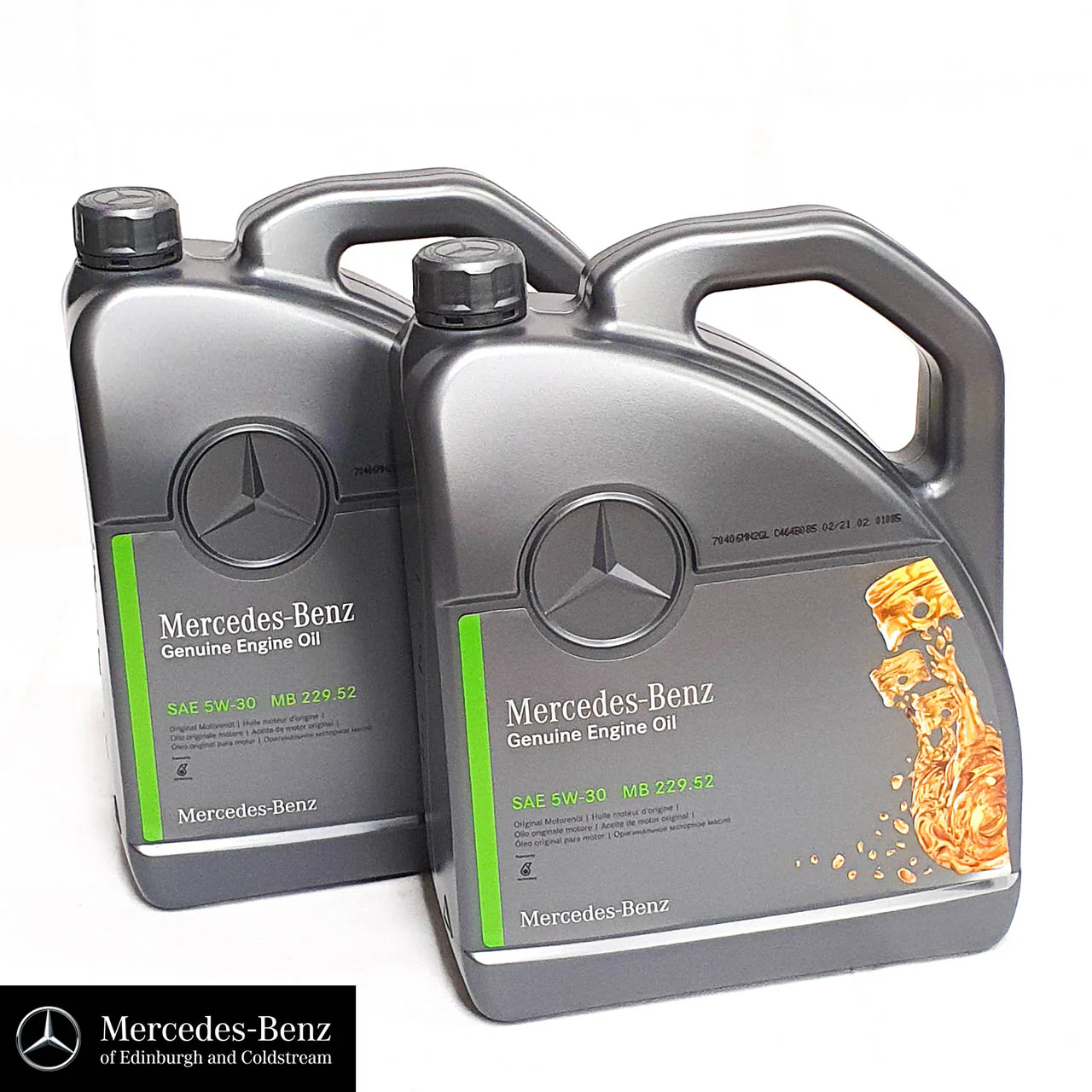 Genuine Mercedes-Benz Engine Oil 229.52 SAE 5w-30 For Petrol & Diesel Engines - Image 5