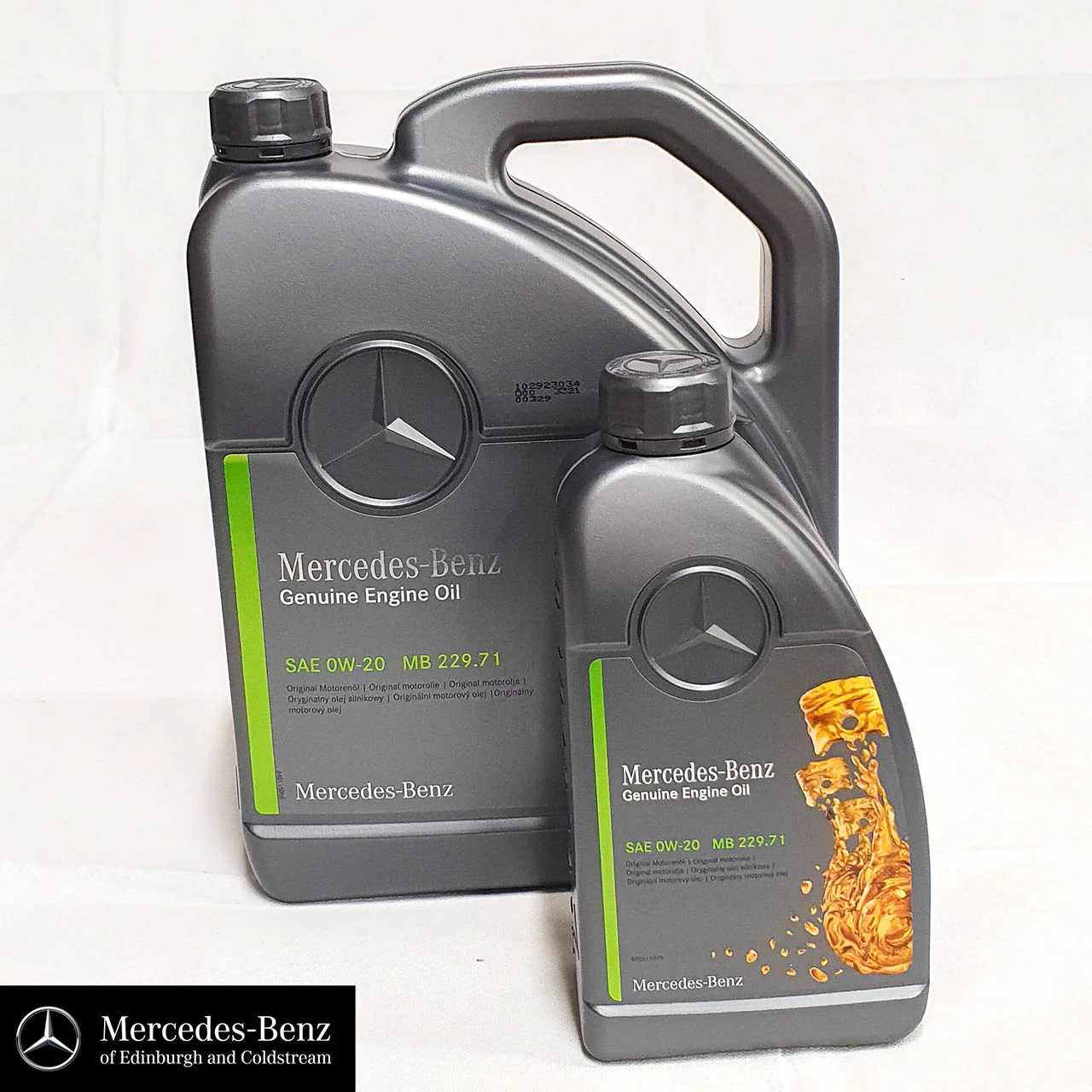 Genuine Mercedes-Benz Engine Oil 229.71 SAE 0w-20 229.71 Low SPAsh Multigrade - Image 3