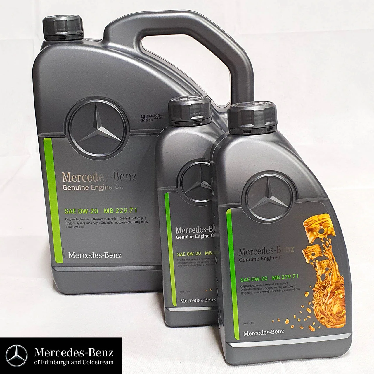 Genuine Mercedes-Benz Engine Oil 229.71 SAE 0w-20 229.71 Low SPAsh Multigrade - Image 4
