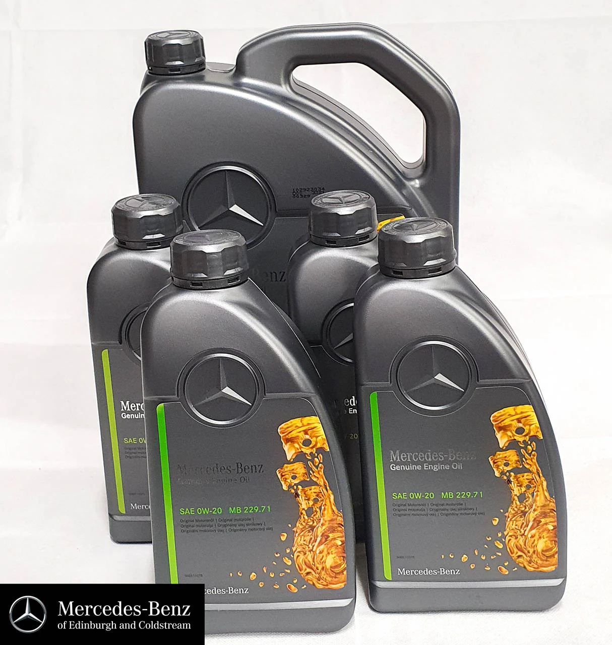 Genuine Mercedes-Benz Engine Oil 229.71 SAE 0w-20 229.71 Low SPAsh Multigrade - Image 5