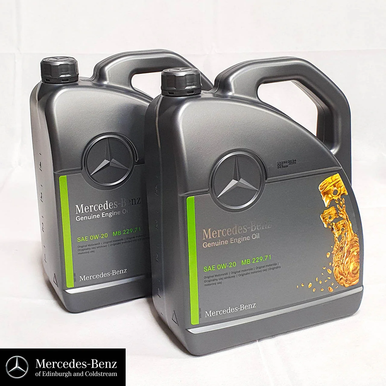 Genuine Mercedes-Benz Engine Oil 229.71 SAE 0w-20 229.71 Low SPAsh Multigrade - Image 6