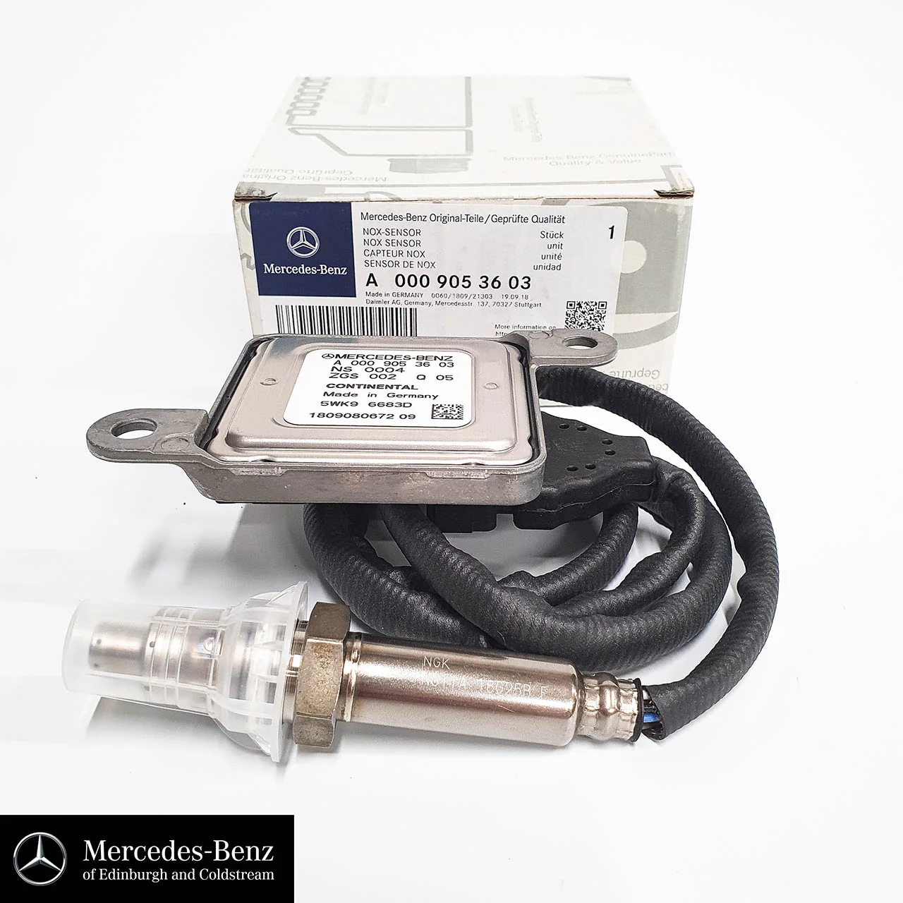 Genuine Mercedes-Benz NOx Sensor 5WK96683D A0009053603 - Image 3