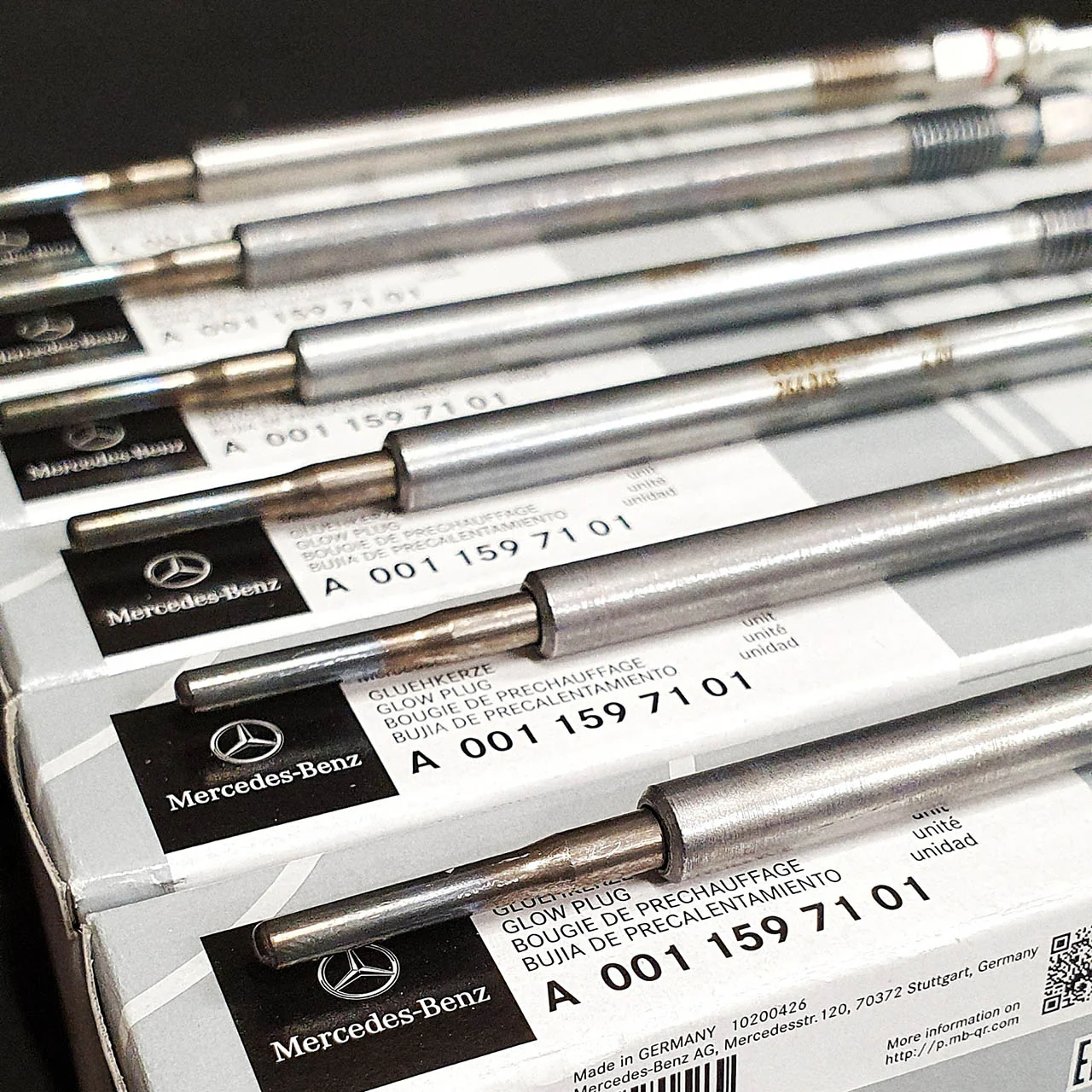 Genuine Mercedes-Benz OM642 V6 Diesel Glow Plugs - Set Of 6 - Image 5