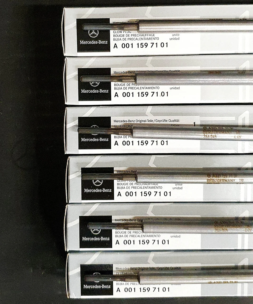 Genuine Mercedes-Benz OM642 V6 Diesel Glow Plugs - Set Of 6 - Image 7