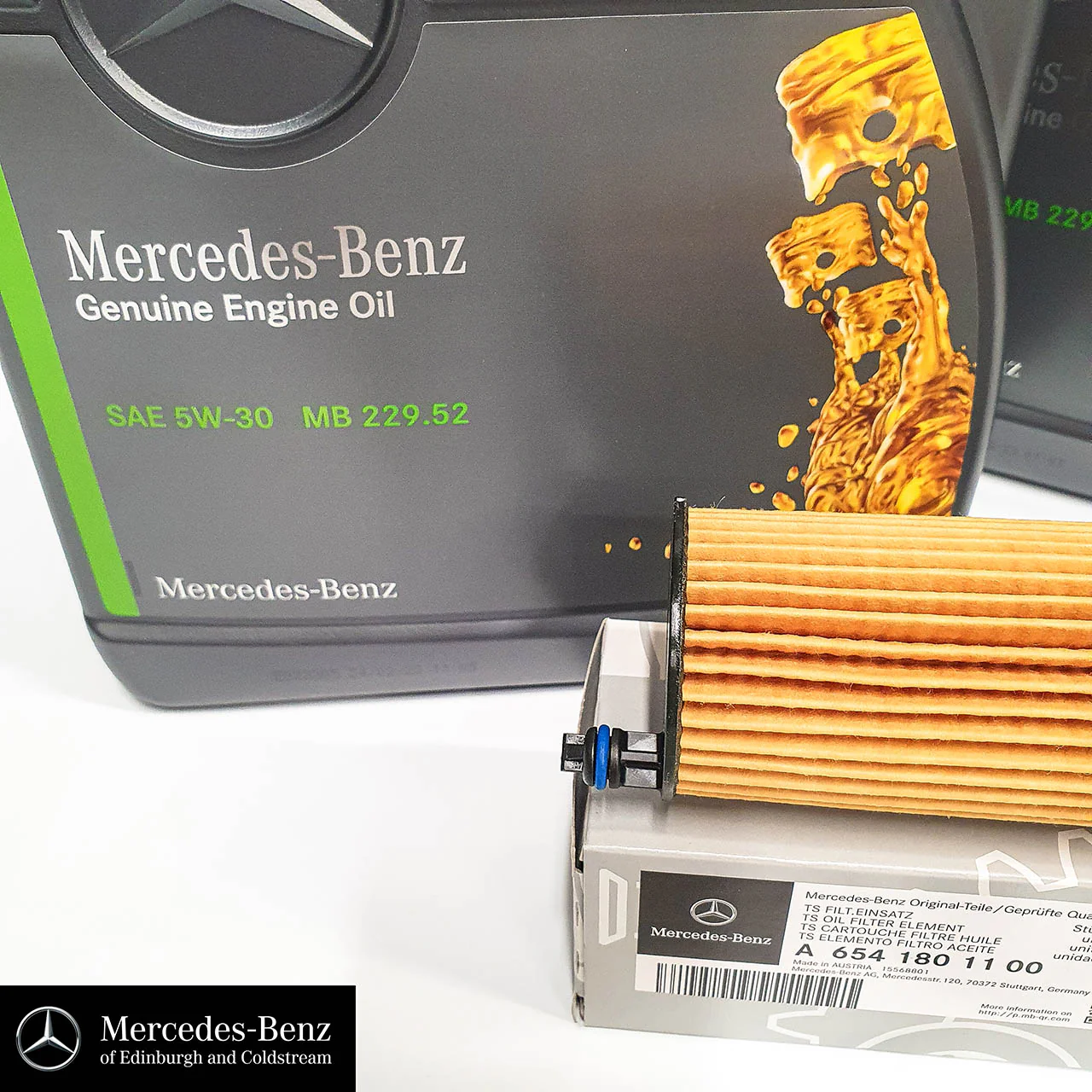 Genuine Mercedes-Benz Service Kit CDI Diesel OM654 Engine - Oil & Filter - Image 13