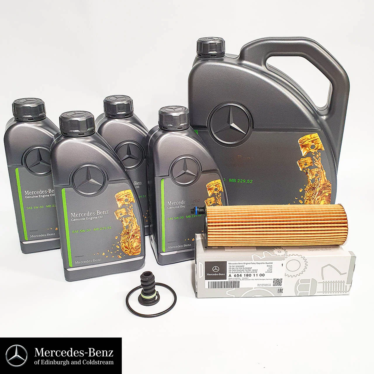 Genuine Mercedes-Benz Service Kit CDI Diesel OM654 Engine - Oil & Filter - Image 14